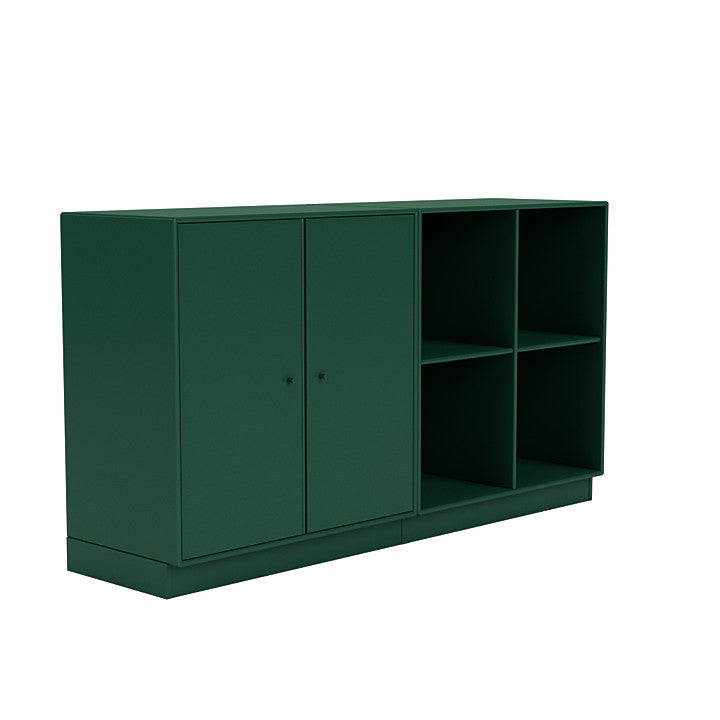 Montana Pair Classic Sideboard With 7 Cm Plinth, Pine Green