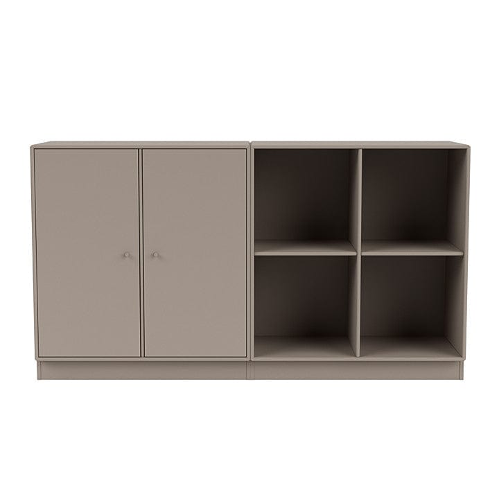 Montana Pair Classic Sideboard With 7 Cm Plinth, Truffle Grey