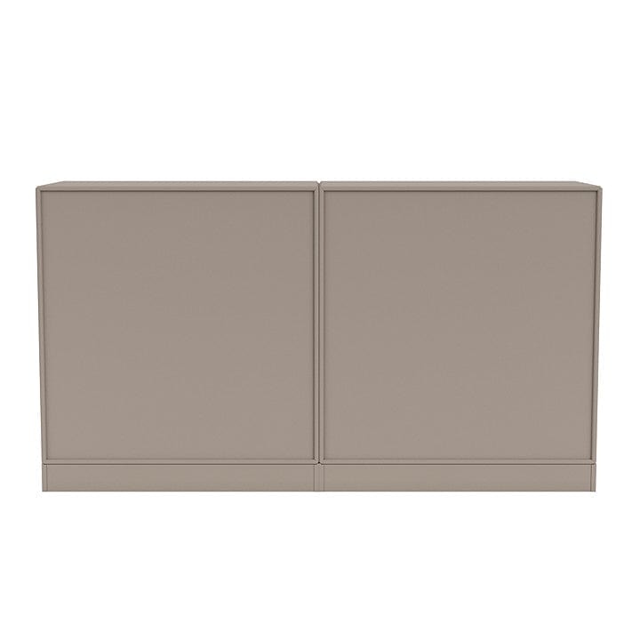 Montana Pair Classic Sideboard With 7 Cm Plinth, Truffle Grey