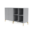 Montana Pair Classic Sideboard With Legs, Fjord/Brass