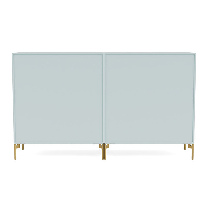 Montana Pair Classic Sideboard With Legs, Flint/Brass