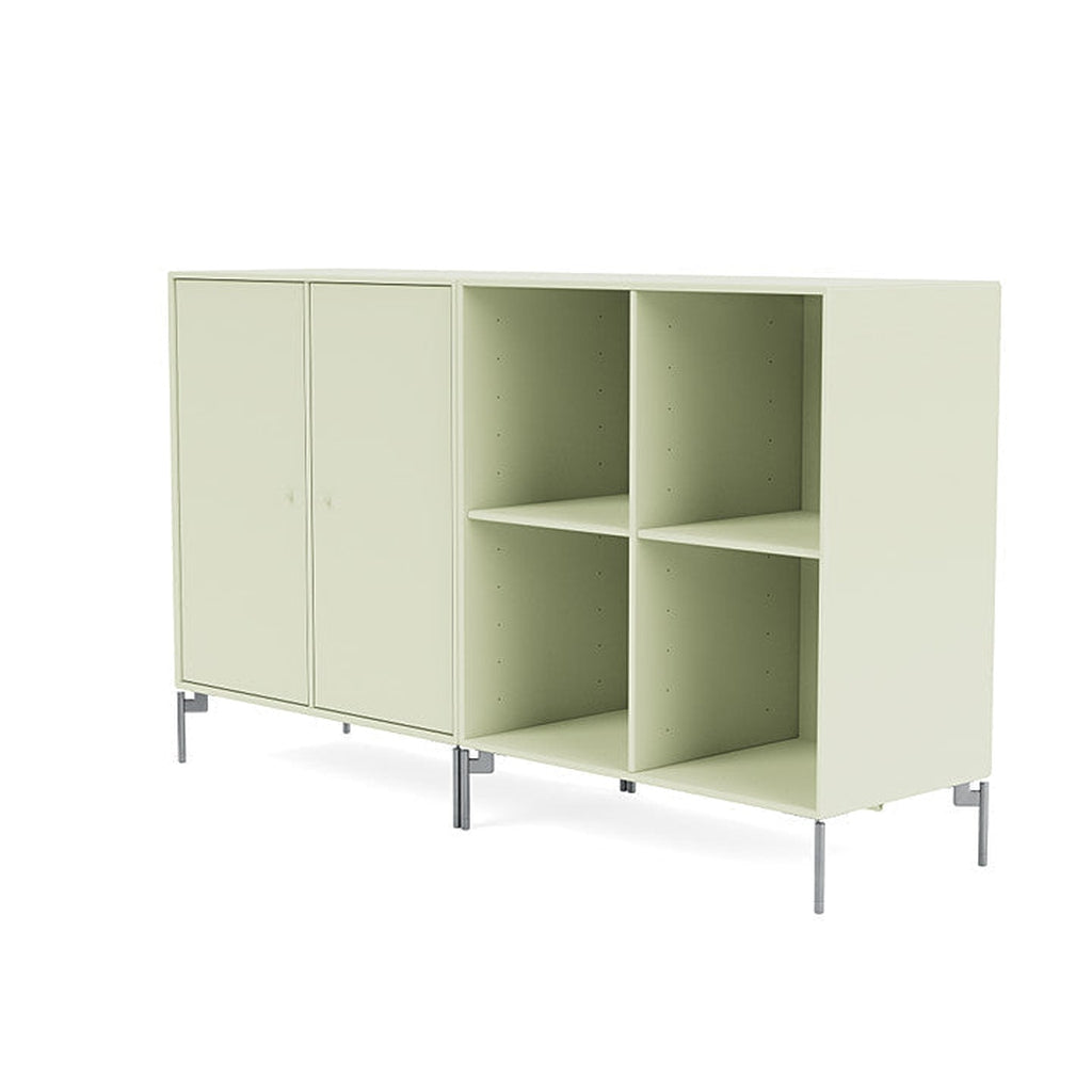 Montana Pair Classic Sideboard With Legs, Pomelo/Matt Chrome