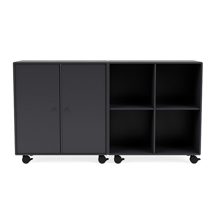 Montana Pair Classic Sideboard With Castors, Anthracite