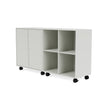 Montana paruj klasyczny kredens z Castors Nordic White