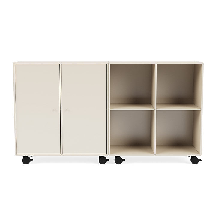 Montana Pair Classic Sideboard With Castors, Oat