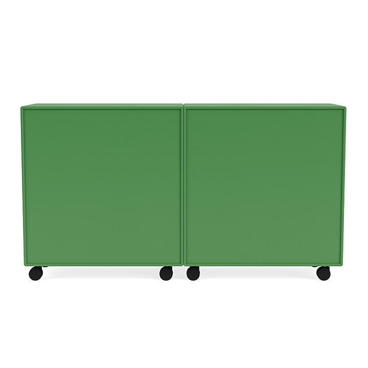 Montana Pair Classic Sideboard With Castors, Parsley Green