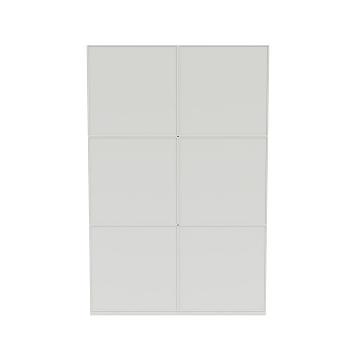 Montana przeczytaj przestronną półfelkę z 3 cm, nordic White