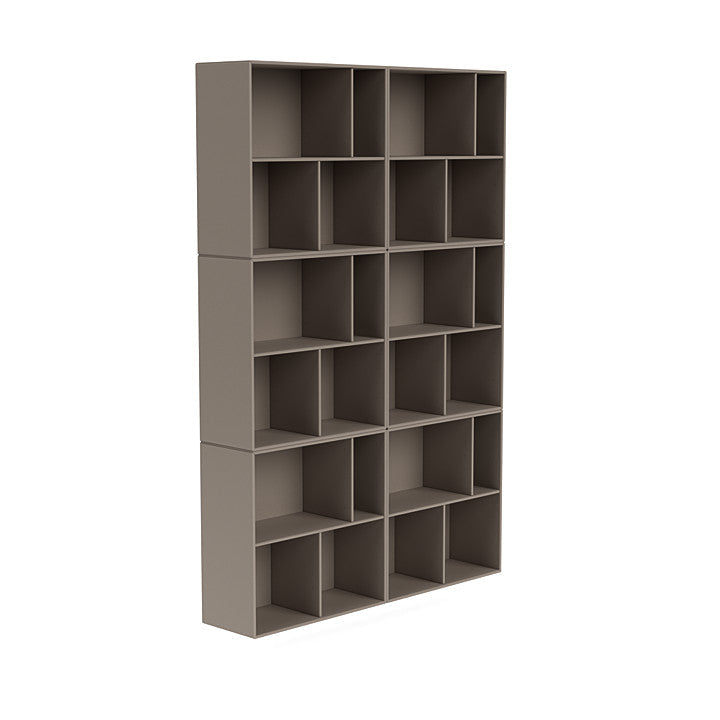 Montana Read Spacious Bookshelf With Suspension Rail, Truffle Grey