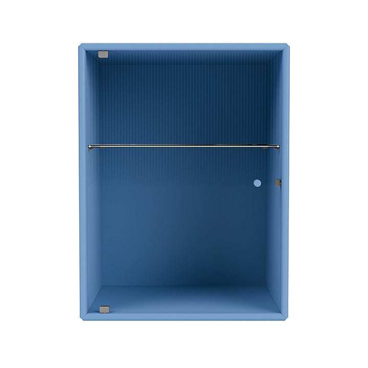 Montana Ripple Bathroom Cabinet, Azure Blue