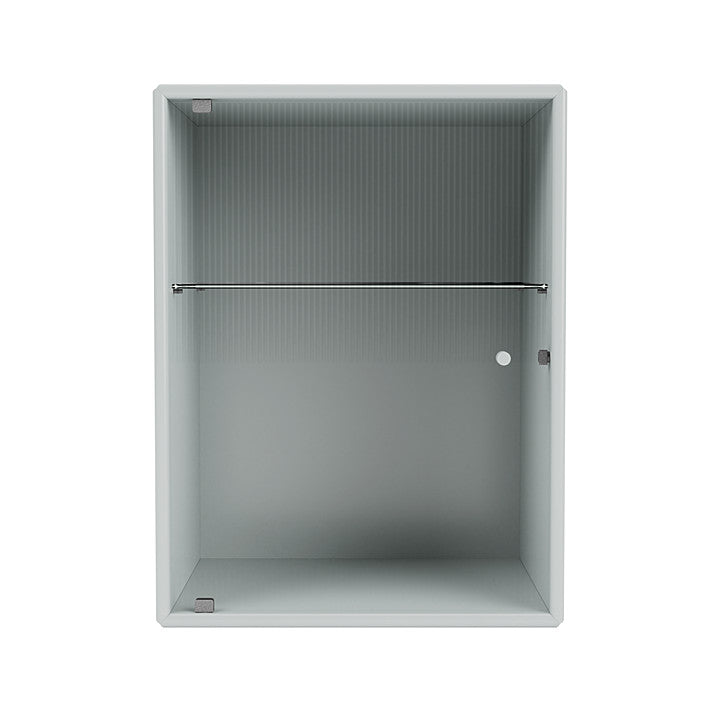 Montana Ripple Bathroom Cabinet, Oyster Grey