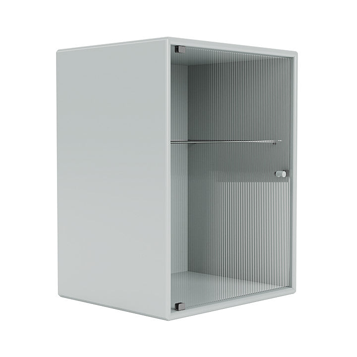 Montana Ripple Bathroom Cabinet, Oyster Grey