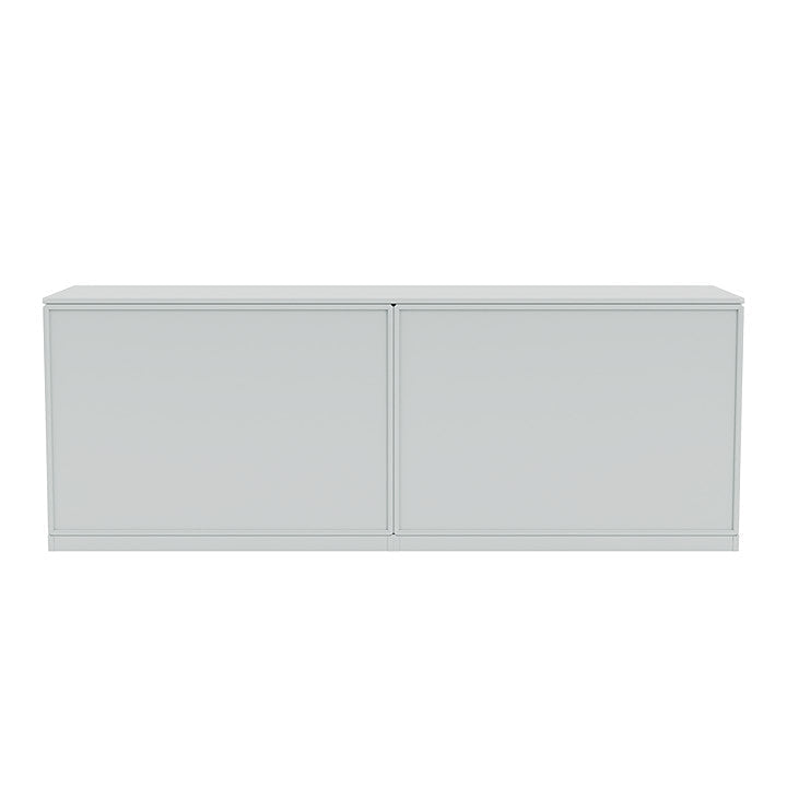 Montana Save Lowboard With 3 Cm Plinth, Oyster Grey