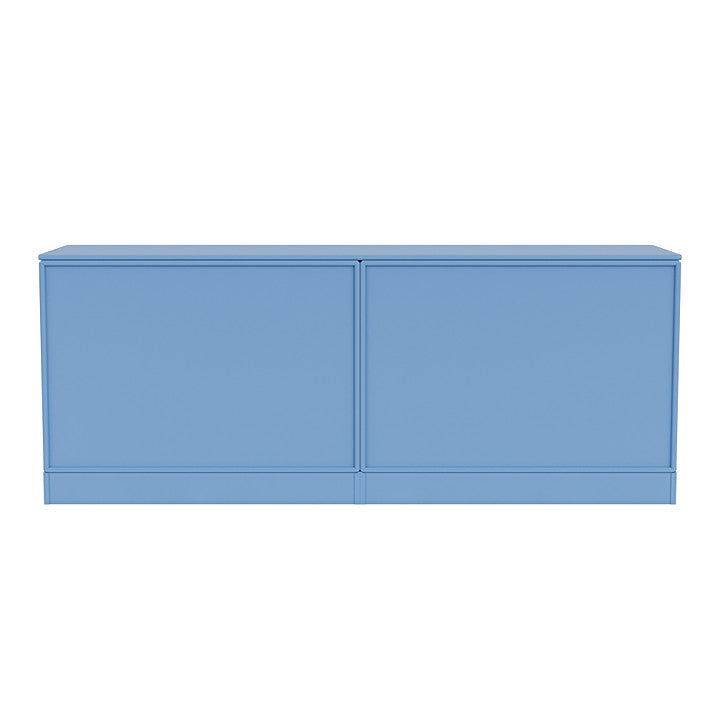 Montana zapisz Lowboard z cokolem 7 cm, Azure Blue