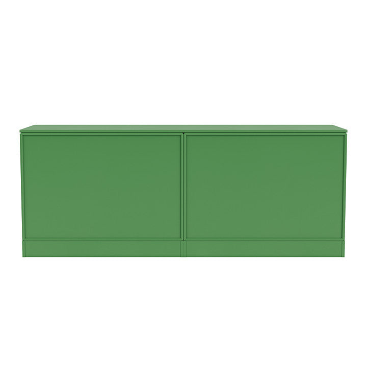 Montana zapisz Lowboard z cokolem 7 cm, Parsley Green