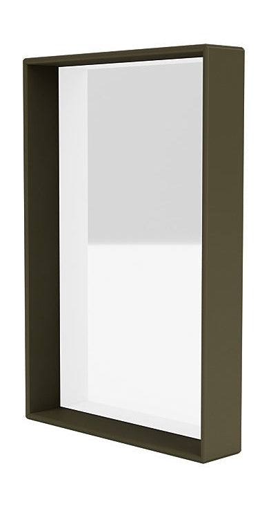 Montana Shelfie Mirror z szelfem, Oregano Green