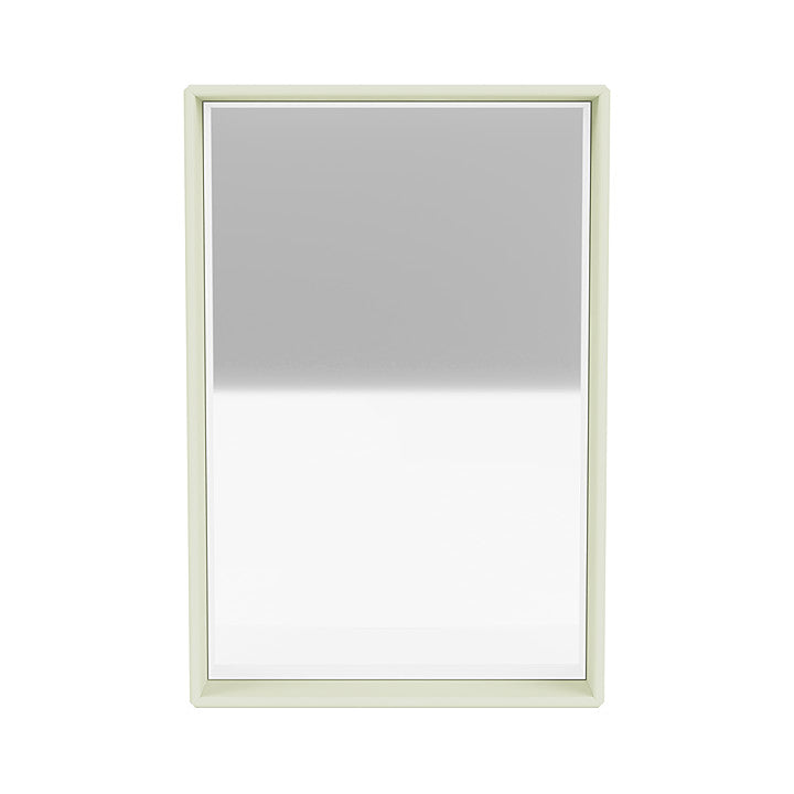 Montana Shelfie Mirror z szelfem, Pomelo Green