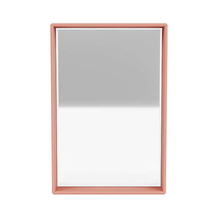 Montana Shelfie Mirror With Shelf Frame, Rhubarb Red