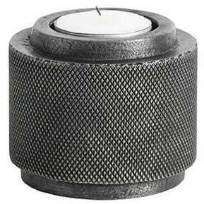 Muubs Moment Tealight Holder Black, ø7,5cm