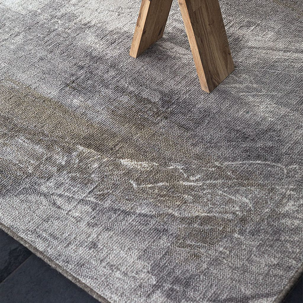 Muubs Surface Rug 235 X 165 Cm, Grey/Sand Pattern
