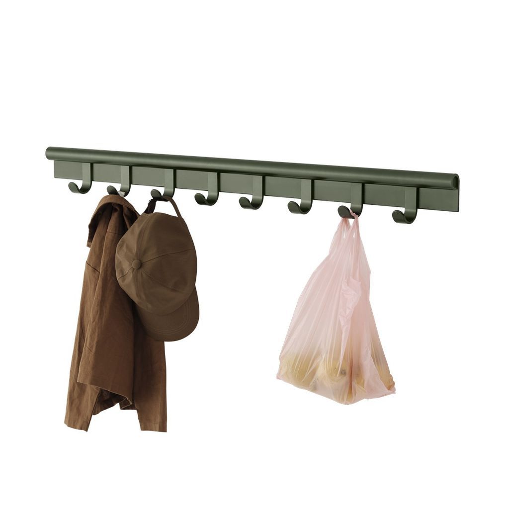 Muuto Coil Clothes Rack 100 Cm, Dark Green