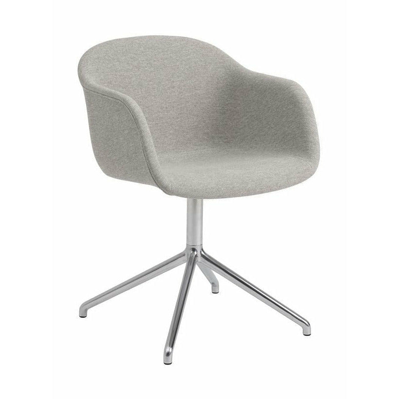 Muuto Fibre Fotel Podstawa obrotowa, czarna stal/glina 1