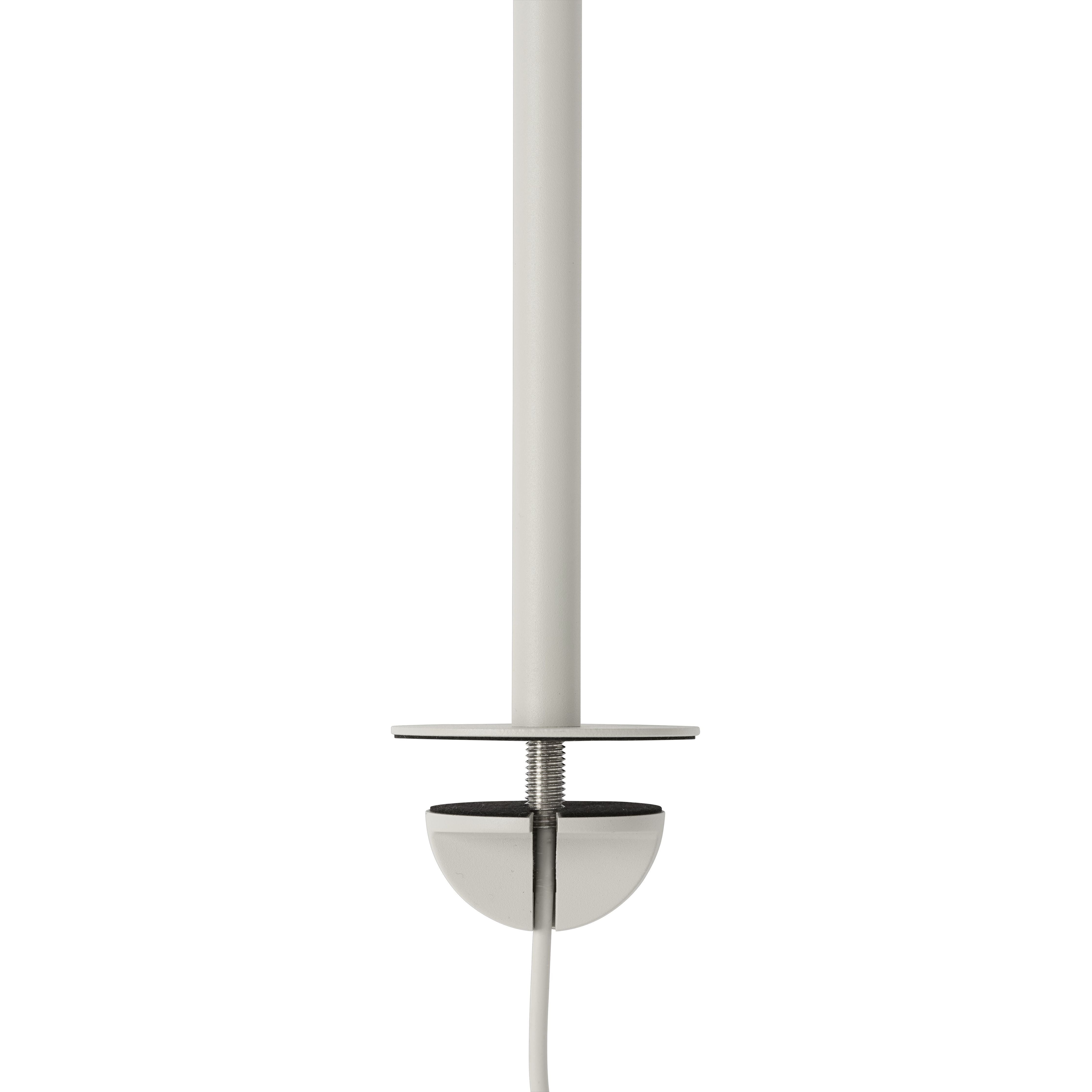 Lampa montowana liniowa Muuto 209x71 cm, szary