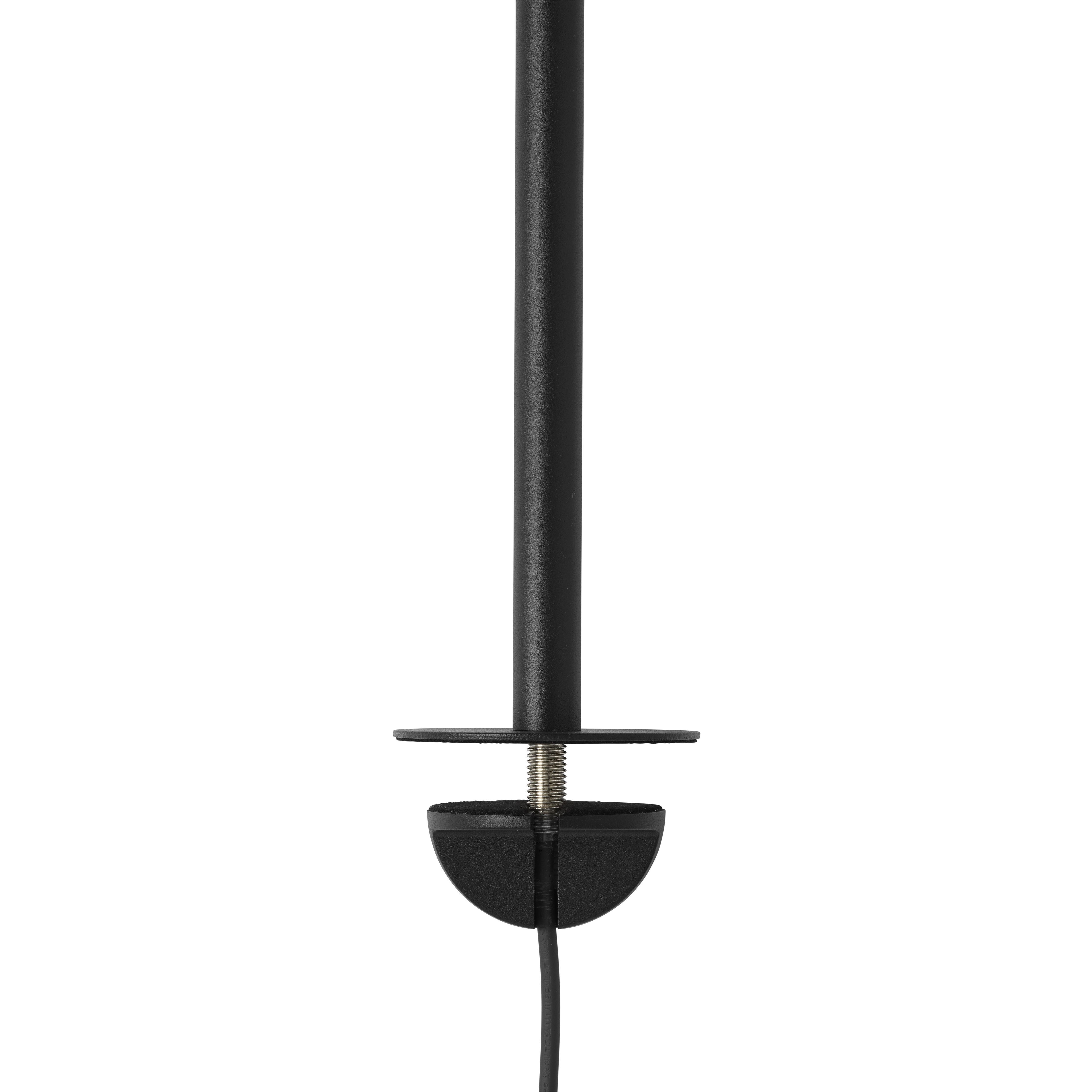Lampa montowana liniowa Muuto 23x36 cm, czarny