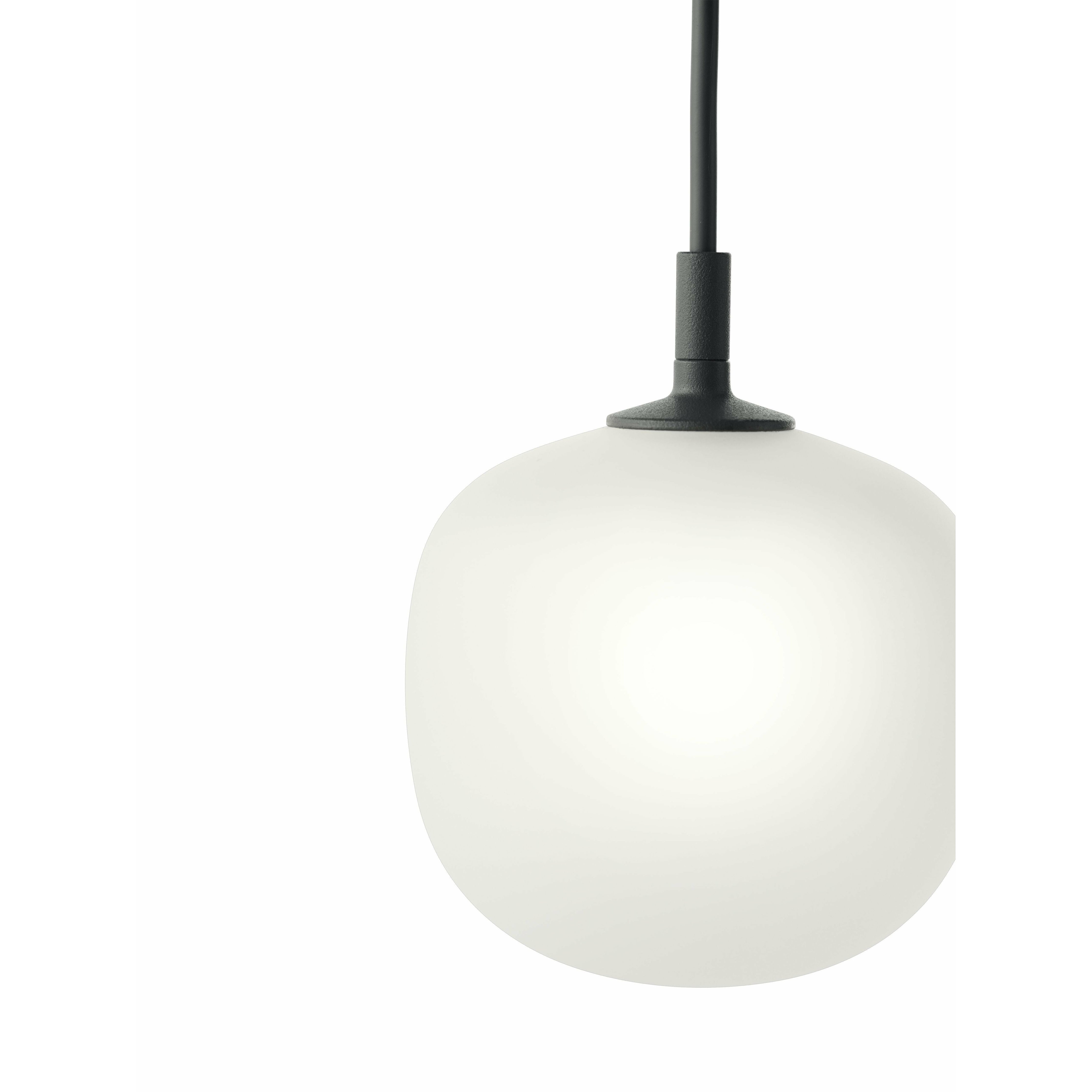 Muuto Rime Suspension Lamp ø12 Cm, Black