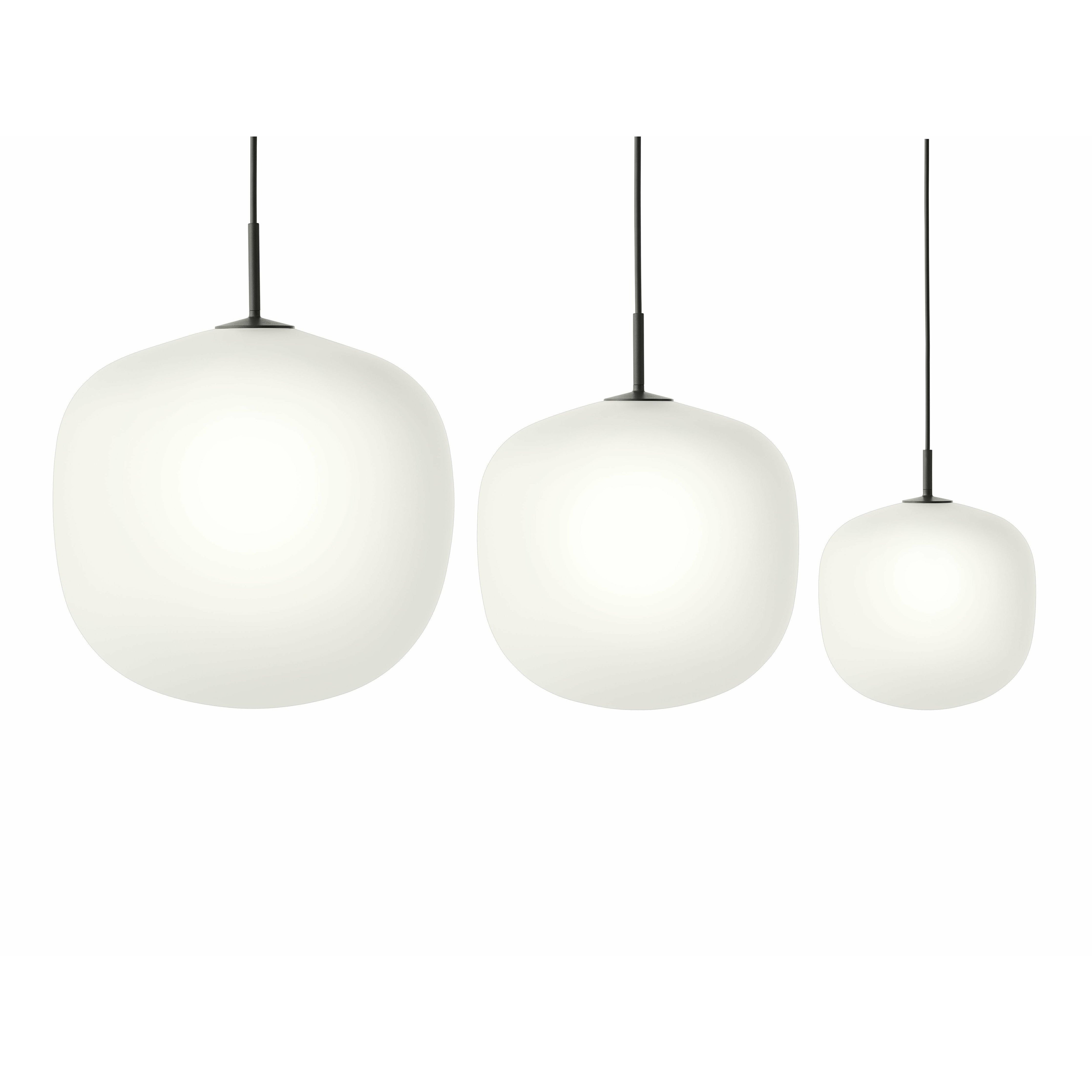 Muuto Rime Suspension Lamp ø12 Cm, Black