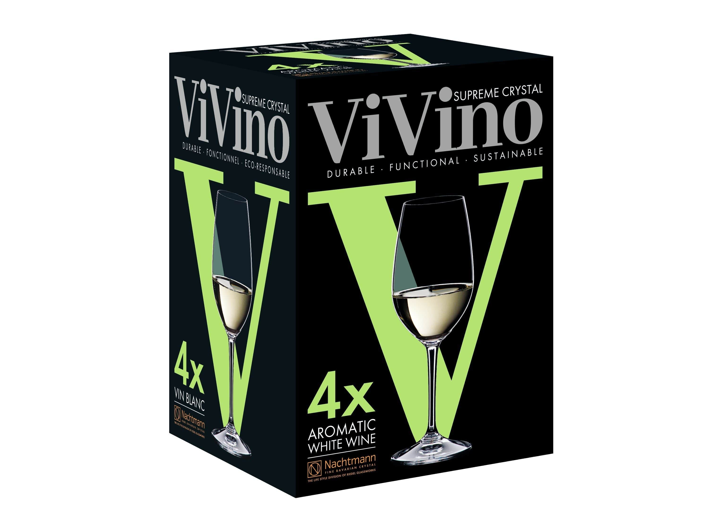 Nachtmann VI Vino White Wine Shield 370 ml, zestaw 4