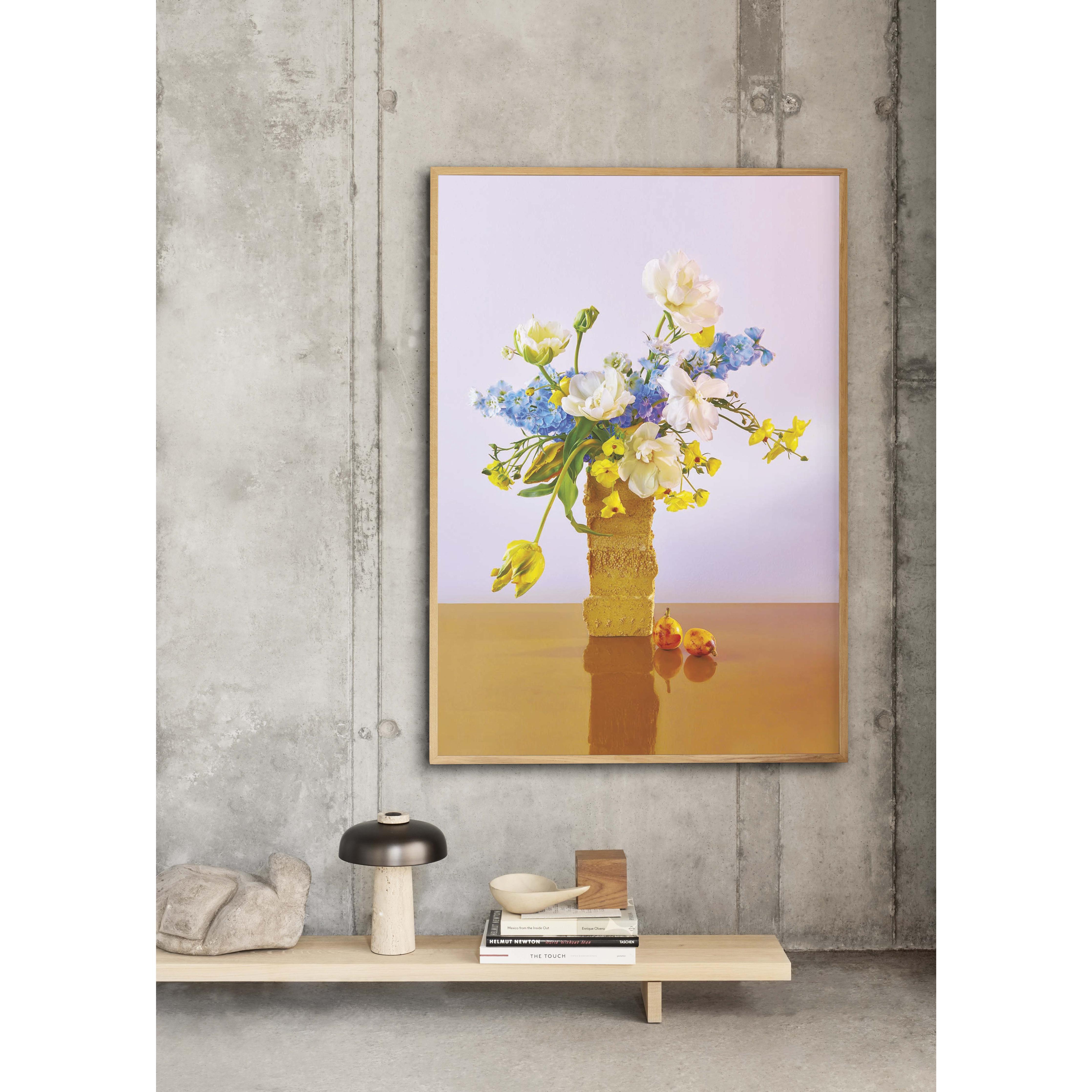 Papierowe zbiorowe Bloom 04 plakat 50x70 cm, fiolet