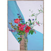 Papierowe zbiorowe Bloom 05 plakat 50x70 cm, turkus