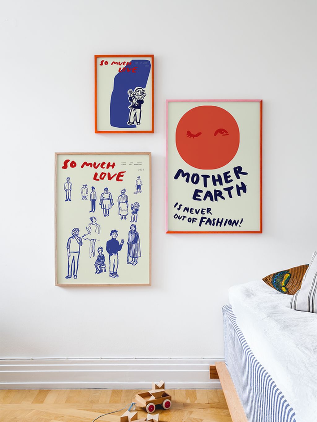 Papierowy zbiorowy plakat Mother Earth, 50 x 70 cm