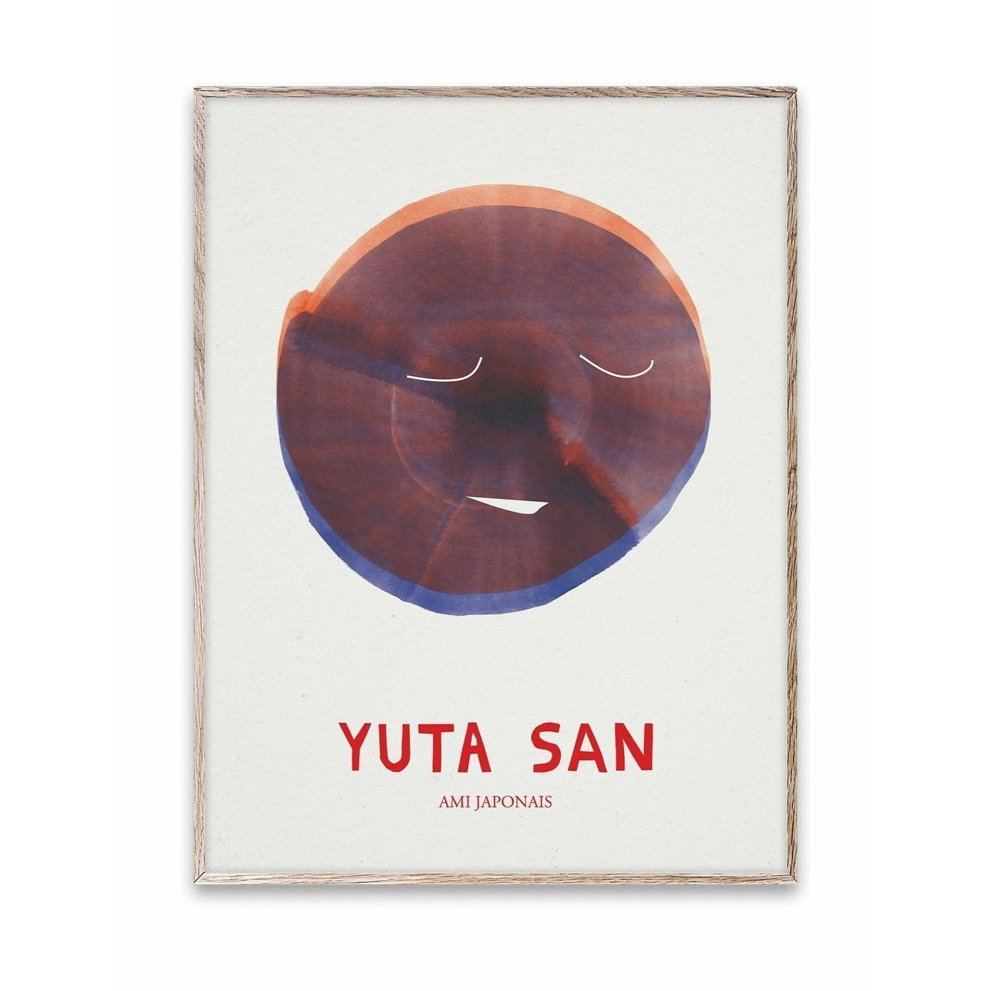 Papierowe zbiorowe plakat Yuta San, 30x40 cm