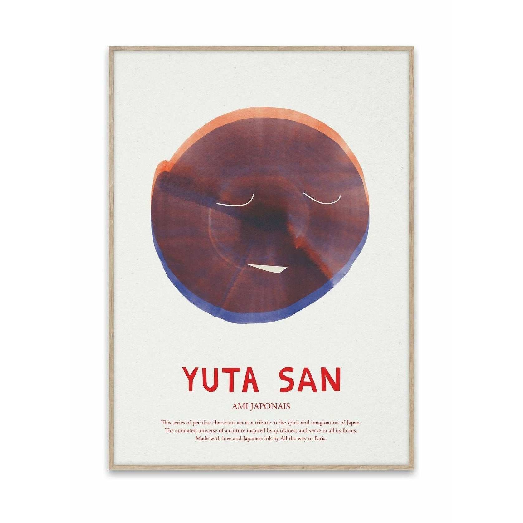 Papierowy kolektyw Yuta San Poster, 50x70 cm