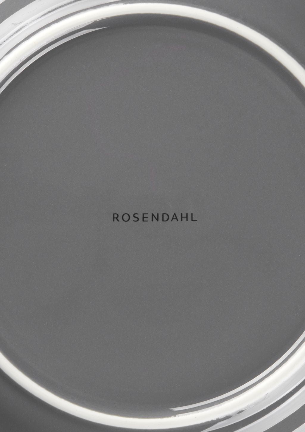 Rosendahl GC Kolorowa płyta Ø27 cm, popielniczka szarość
