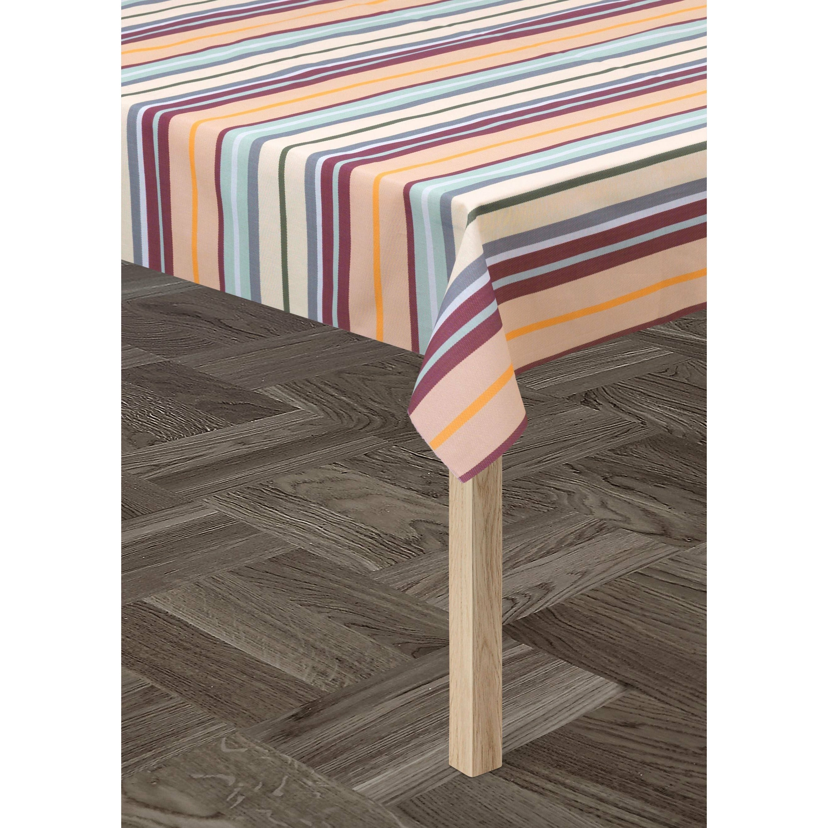 Rosendahl Outdoor Stripes Acrylic Tablecloth 140 Cm, Multi