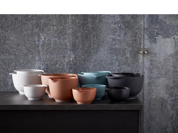 Rosti Margrethe Mixing Bowl Set Pebble Green, 4 Pieces