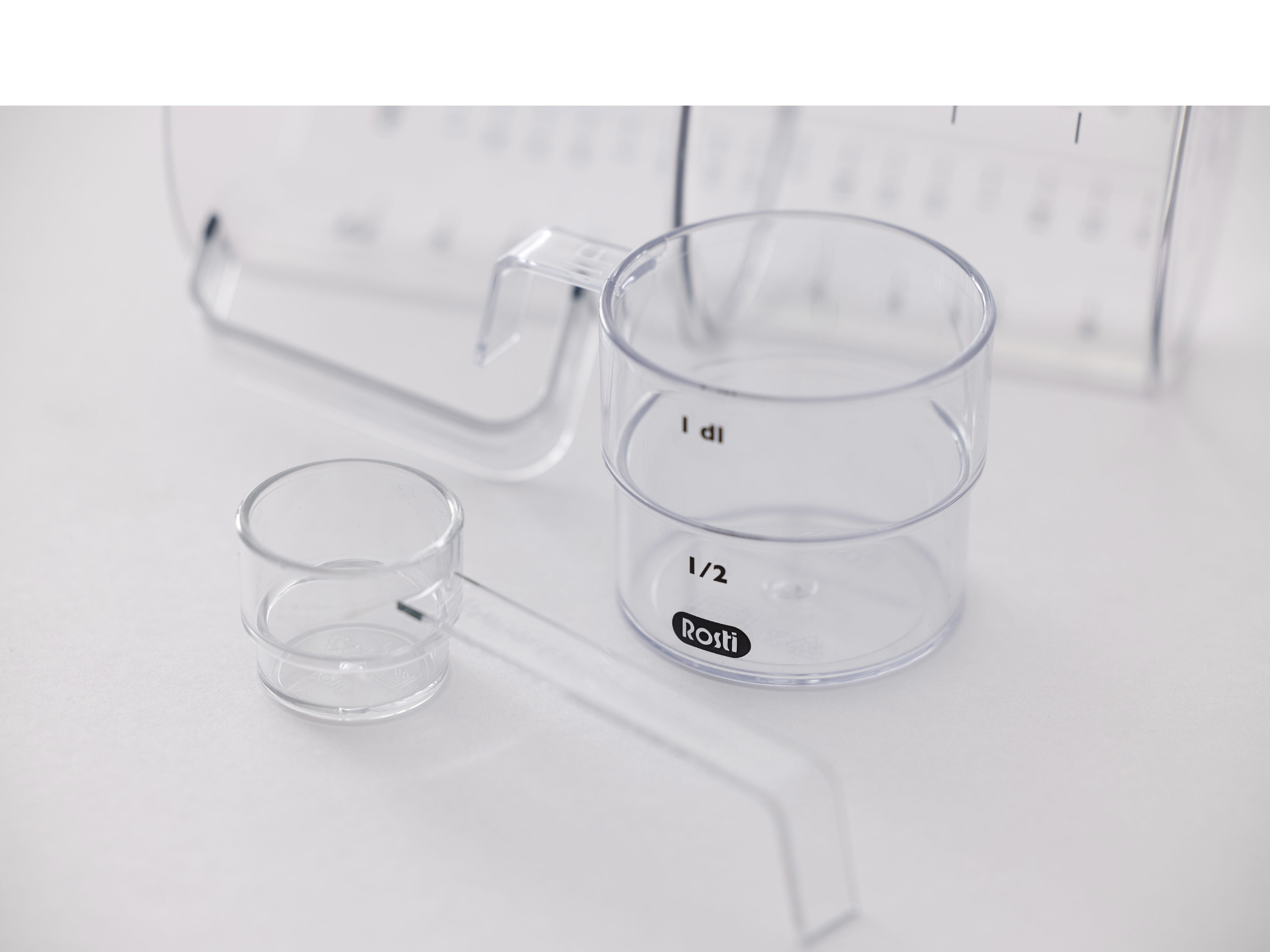 Rosti Mensura Deciliter Measuring Cup 100 Ml, Clear