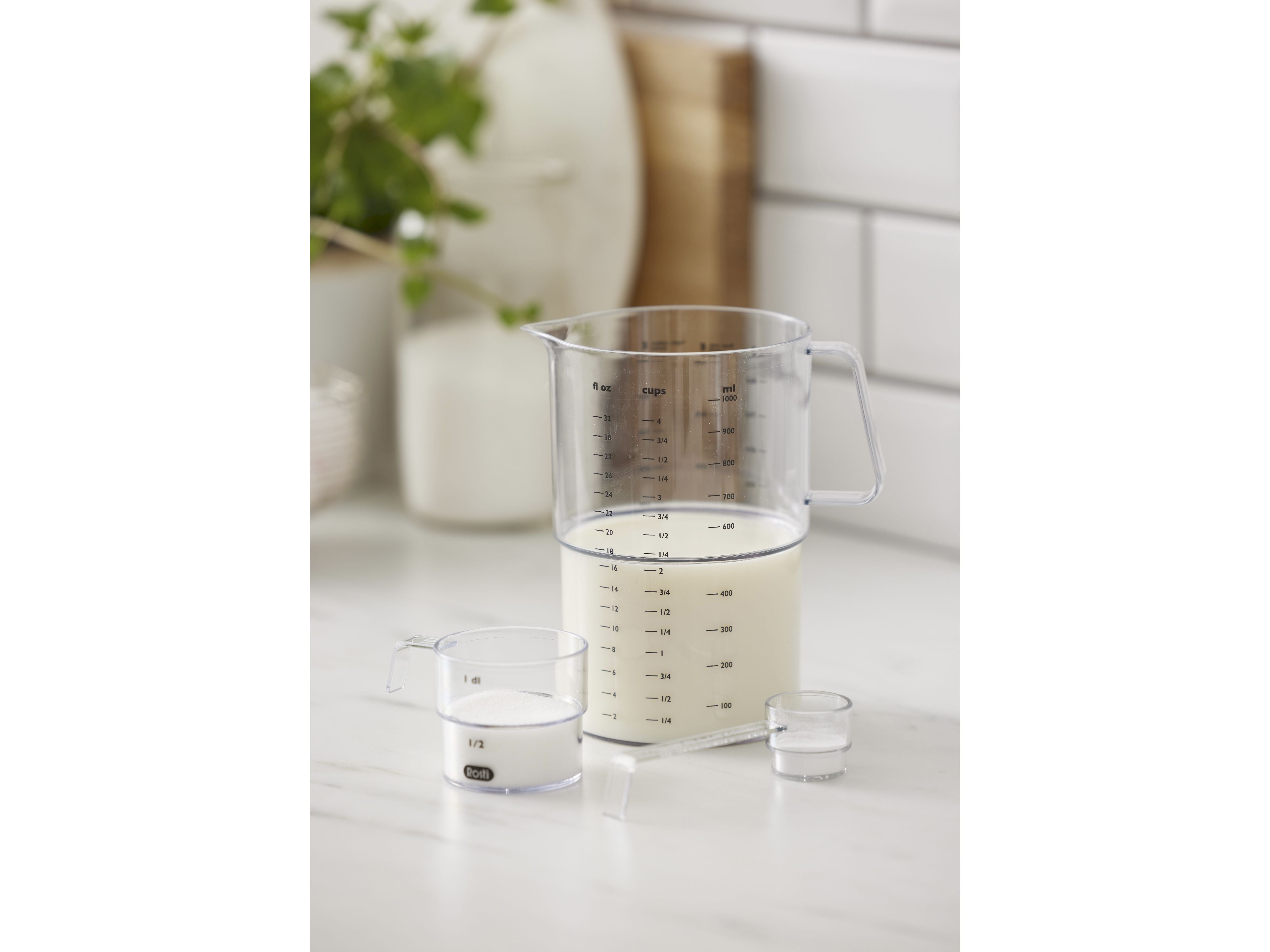 Rosti Mensura Deciliter Measuring Cup 100 Ml, Clear