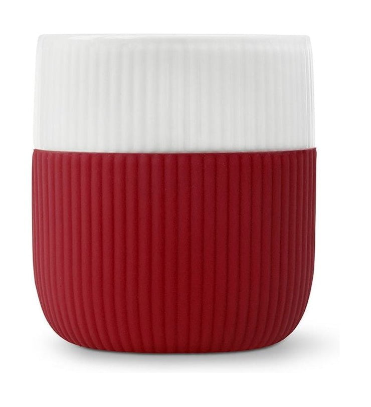 Royal Copenhagen Flered Contrast Cup 33 CL, Crimson