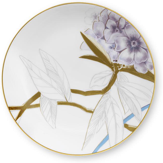 Royal Copenhagen Flora Plate Rhododendron, 19 cm