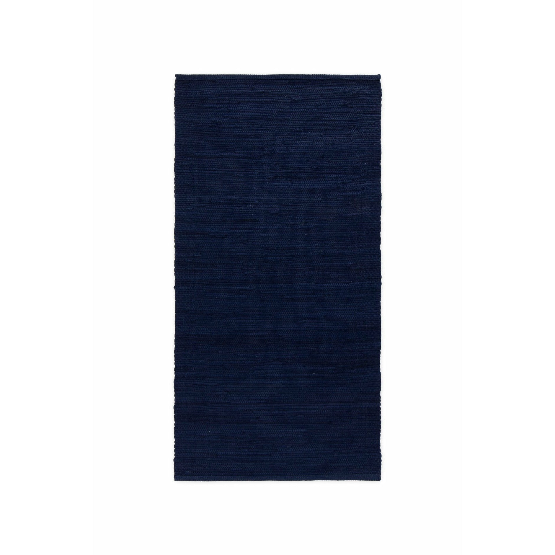 Dywany bawełniany dywan głęboki ocean niebieski, 140 x 200 cm