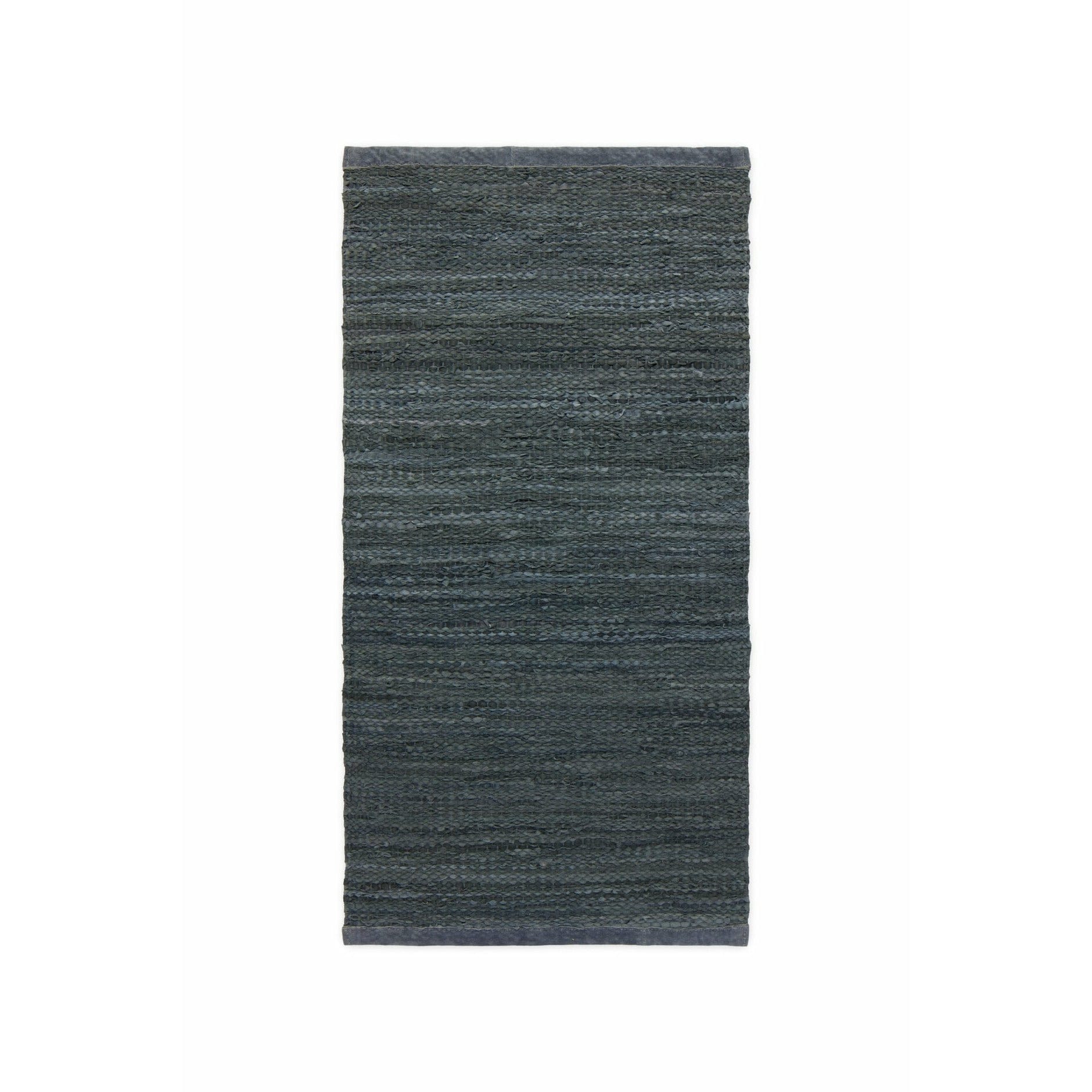 Dywany dywan z litego skórzanego szary, 60 x 90 cm