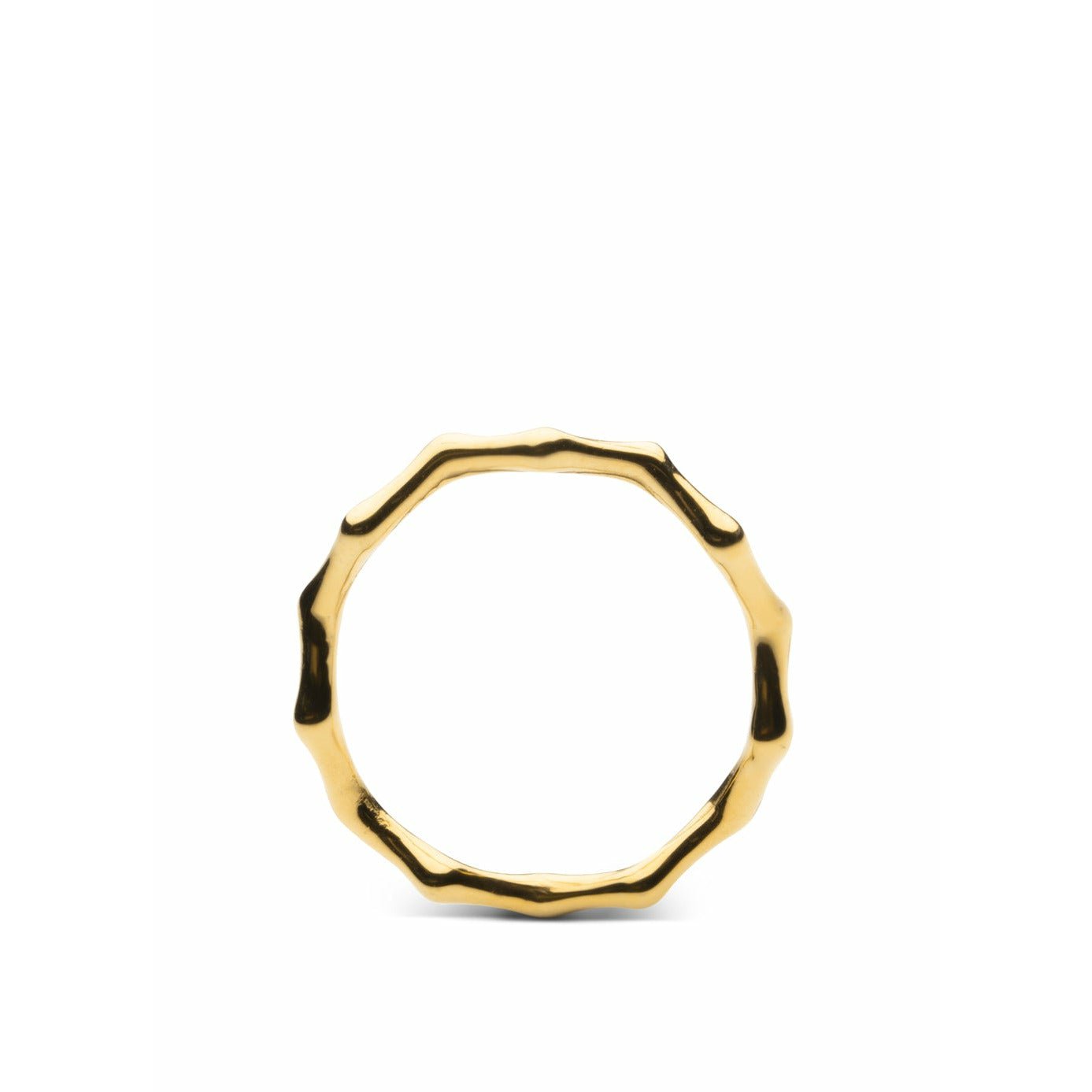 Skultuna Bambou Ring Large Gold Slated, Ø1,97 cm