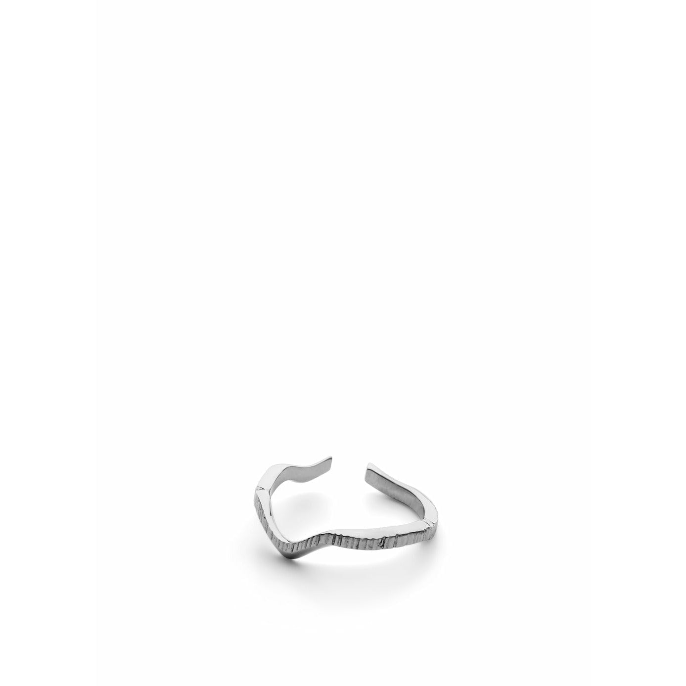 Skultuna Chêne Ring Mała polerowana stal, Ø1,6 cm