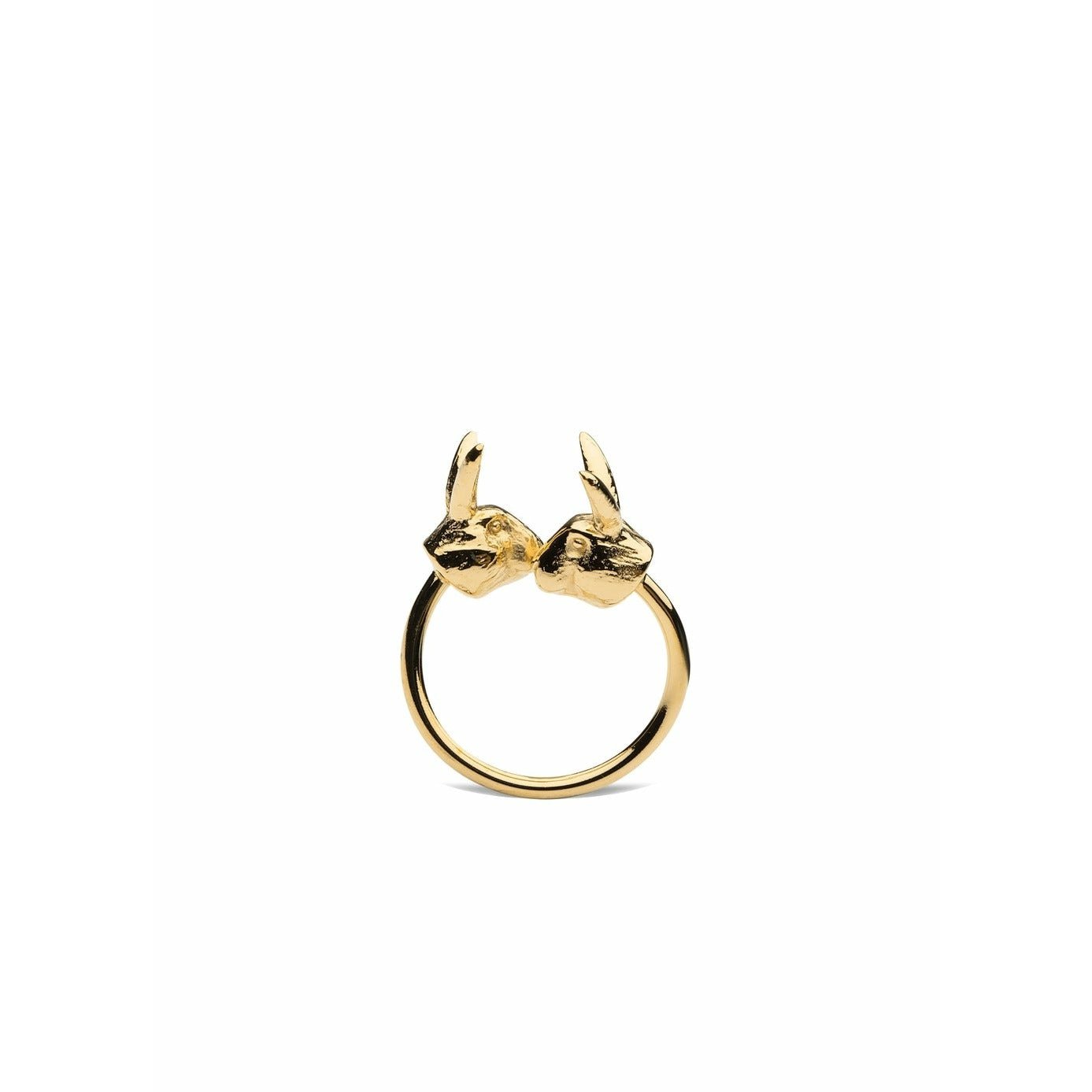 Skultuna Nordic Wildlife Rabbit Ring Small ø1,6 Cm, Brass
