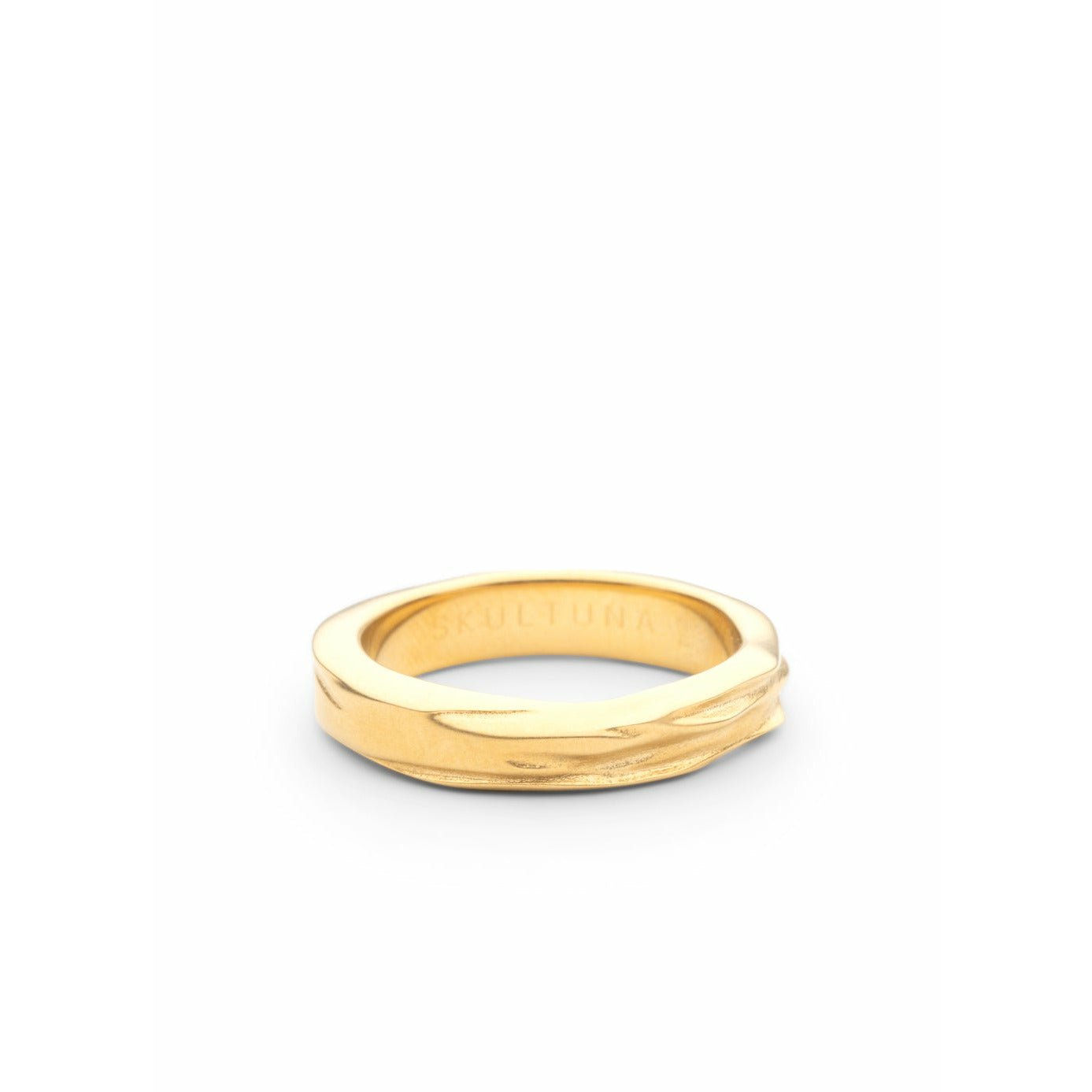 Skultuna Obiekty Obiekty pierścienia średnio matowy złoto, Ø1,81 cm