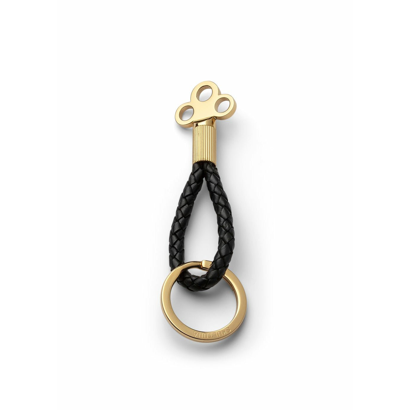 Skultuna Key Holder L 9 cm, czarne złoto