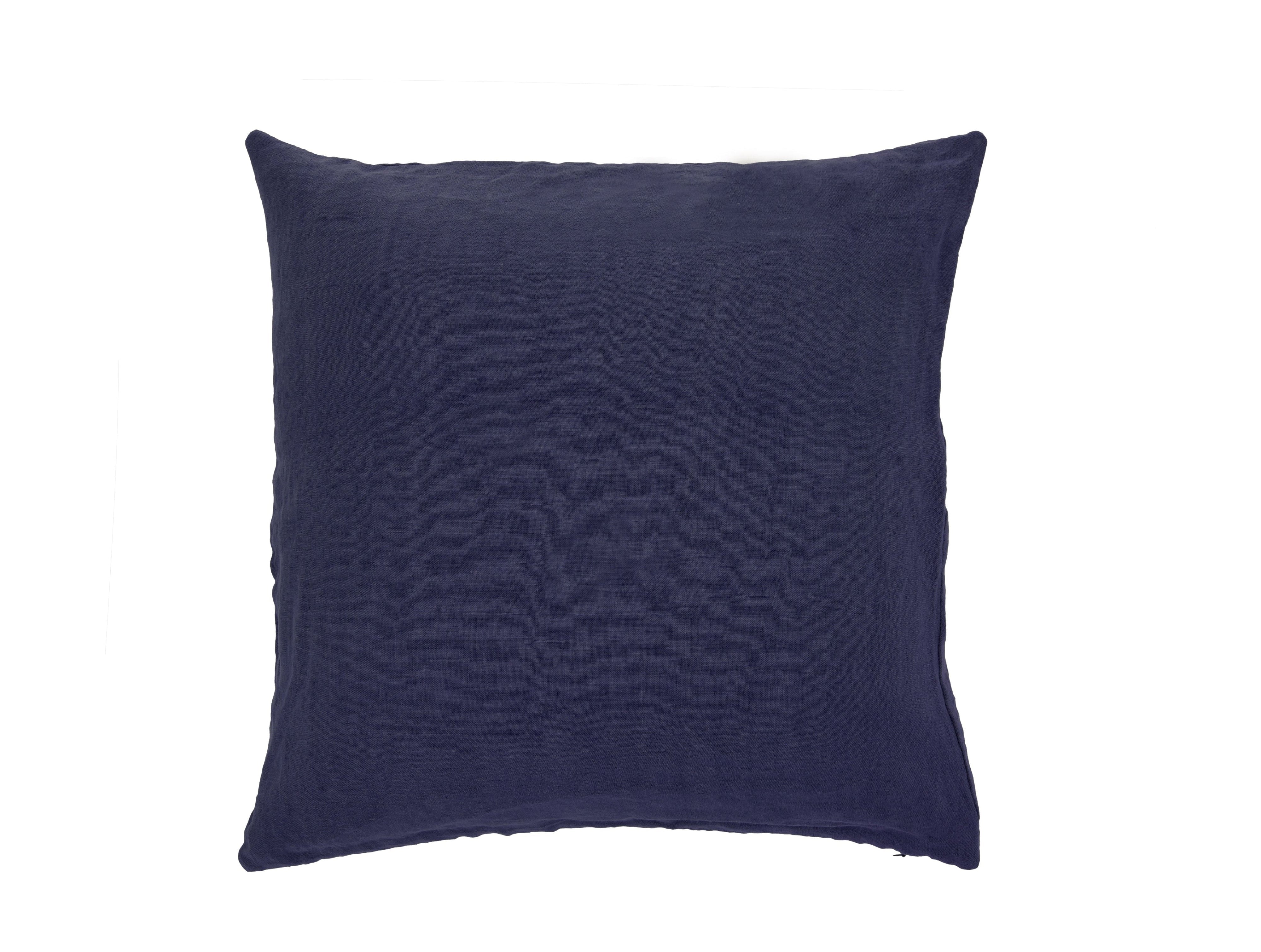 Södahl Linen Cushion 50x50 cm, królewski niebieski